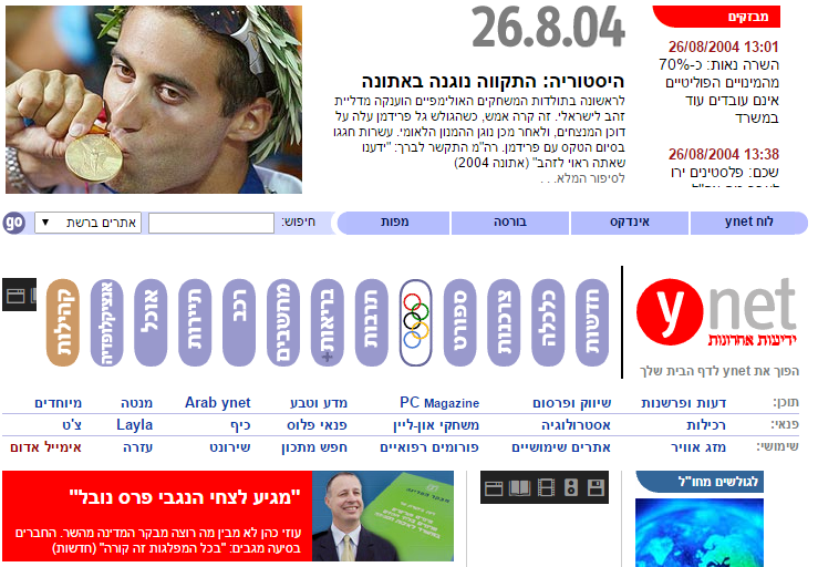 YNet - 26 - 8 - 04